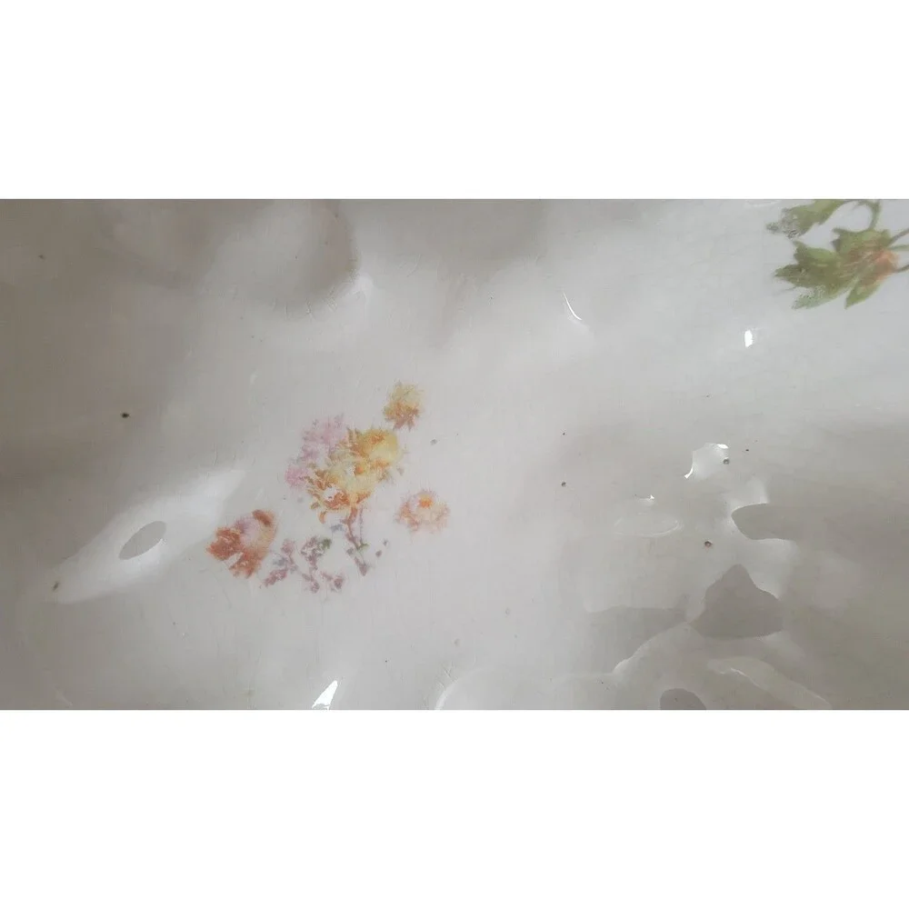 Antique Ohio China Company Limoges Porcelain Serving Dish Centerpiece Vintage - Picture 11 of 11